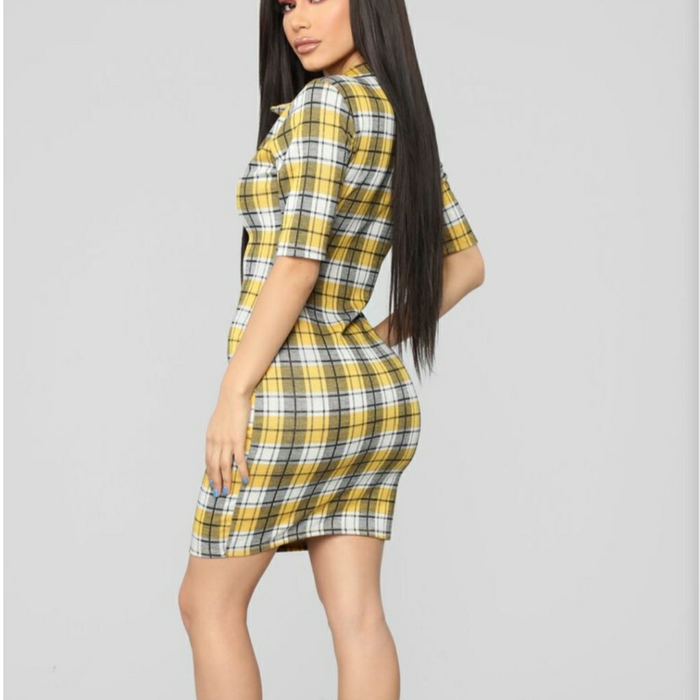 Plaid dress